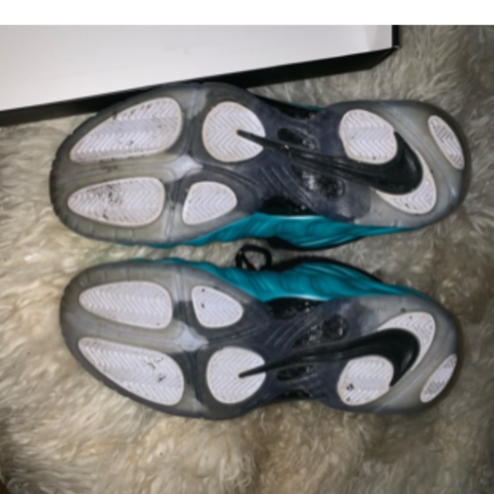 Aqua Blue Nike Air Foamposites - Picture 8 of 8